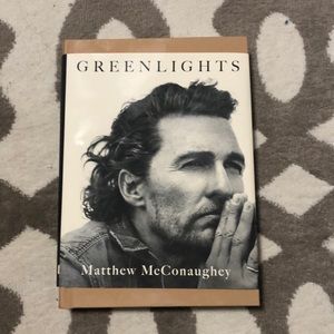 Greenlights - Matthew McConaughey book